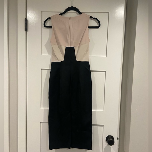 Karen millen color block body con midi dress - Picture 2 of 6